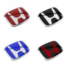 GENUINE STYLE DEVIL RED BLACK BLUE STEERING FRONT REAR EMLBME BADGE ACCORD CIVIC picture