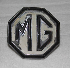 MG MGTD MGTF MGA Grill Badge / Spare Tire Medallion - White & Black picture