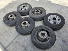 03-21 Chevrolet GMC Express Van USED SET OF 6 Dually Steel Wheels/Tires 16x6-1/2 picture