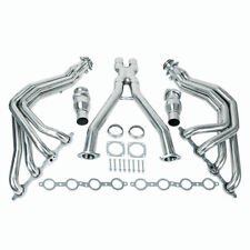2 Sets Stainless Header Manifold FULL For Chevy 97-04 Corvette C5 2SETS NEW US picture