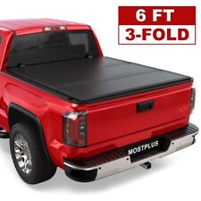 6FT Tri-Fold Hard Bed Tonneau Cover For 2004-2012 Chevy Colorado GMC Canyon picture