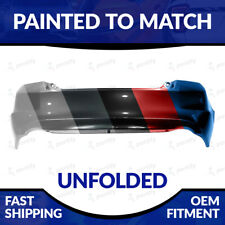 NEW Painted 2008-2012 Honda Accord 3.5L Dual Exhaust Sedan Unfolded Rear Bumper picture