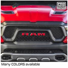 Front Emblem Overlay Decal for Dodge RAM 1500 Rebel 2019-2023 (Choose Color) picture