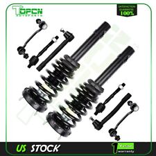 For Hyundai Azera 2007 - 2011 Front Strut Coil Spring Tierod Sway Bar Kit picture
