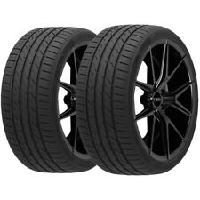 (QTY 2) 215/55ZR17 American Road Star Sport A/S 98W XL Black Wall Tires picture