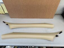 2001-2007 Volvo S60 2001-2007 V70 XC70 OEM A-Pillar Trim Covers Light Taupe 9951 picture