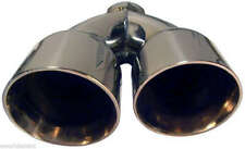 STAINLESS STEEL DUAL DRIVER EXHAUST TIP e39 FOR BMW 540i, M5 3