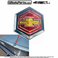 1980 Malibu 83 Wagon Flush Mount Header Panel Emblem Medallion Repro GM 14013428 picture