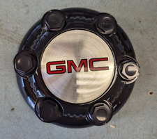 4PCS NEW GMC 6 Lugs Gloss Black Center Wheel Hub Caps 00-19 Savana Sierra 1500 picture