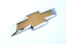 New 11-16 Trunk Rear Emblem Logo for Chevrolet Chevy  Cruze Bowtie Gold Chrome picture