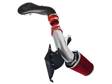 Cold Heat Shield Air Intake + RED Filter for 96-01 GMC Jimmy 4.3L V6 picture