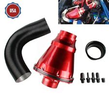 Apollo Universal Cold Air Intake Induction Kit With Air Box & Filter Red US picture