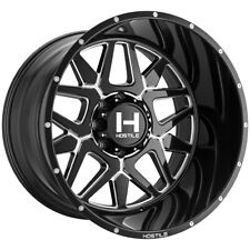 Hostile H128 Diablo 20x10 8x180 -19mm Black/Milled Wheel Rim 20
