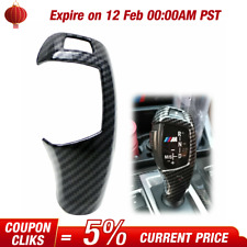Carbon Fiber Shift Knob Cover For BMW Fxx 1 3 4 5 Series X3 X4 X5 X6 Shifter picture