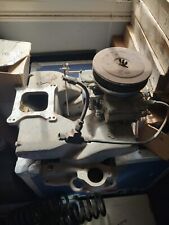 edelbrock x-C8 Cross Ram Intake Manifold. Small Block Chevy With 1 Holly Carb picture