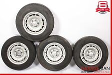 73-91 Mercedes R107 420SEL 560SEL 300TD Complete Wheel Tire Rim Set 6Jx14H2 ET30 picture
