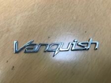 Aston Martin Newport Pagnell Vanquish S Rear 'Vanquish' Badge - Chrome picture