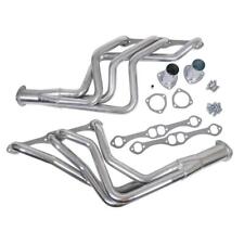 Summit Racing G9101 Silver Ceramic Coated Headers 1 5/8 Tubes Small Block Chevy picture