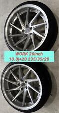 JDM WORK GNOSIS CVS 20 inch 10j +20 114.3 work No Tires picture