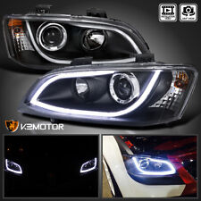Black Fits 2008-2009 Pontiac G8 LED Bar Projector Headlights+Turn Signal Lamps picture