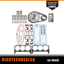 Timing Chain Kit Head Gasket Bolts Set For 96-98 Chevrolet Astro GMC 4.3L V6 OHV picture
