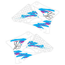 yz125 yz250 2002-2014 Shroud Graphics for 90s retro white  picture
