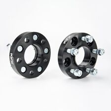 1.0'' 5x4.5 Hubcentric Black Wheel Spacers for Mustang GT500 Shelby Cobra GT 2pc picture