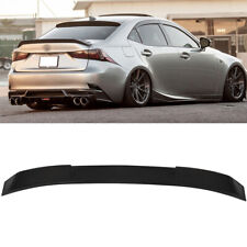 Fits 2014-2019 IS250 IS350 IS300 Glossy Black Roof Window Spoiler Wing picture