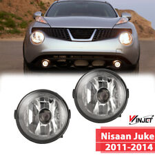 For 2011-2014 Nissan Juke Fog Lights Front Bumper Driving Lamps Clear Lens Pair picture