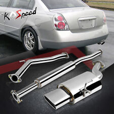 STAINLESS STEEL PERFORMANCE CATBACK EXHAUST SYSTEM FOR 02-06 NISSAN ALTIMA 2.5L picture
