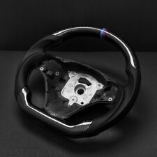 Real carbon fiber Flat Customized Sport Steering Wheel E90 91 92 93 For M3 Only picture