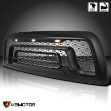 Fits 2010-2018 Dodge Ram 2500 3500 Rebel Style Hood Grille w/ Amber LED Lights picture