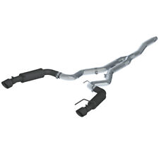 MBRP S7275BLK Black Steel Cat Back Exhaust for 2019-22 Ford Mustang 2.3 EcoBoost picture