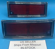 PAIR Side Marker Lamp Lights Left Right Set for Caprice Impala Parisienne NEW picture