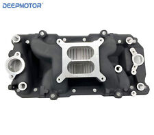 Aluminum Air Gap Dual Plane Intake Manifold for BBC 396-502 BB Chevy V8 Cyclone picture