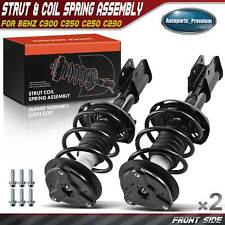 2x Front Strut & Coil Spring Assembly for Mercedes-Benz C350 C230 C250 C300 AWD picture
