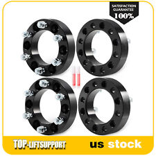 4x 1.5 Inch 6x5.5 Wheel Spacers 12x1.25 Fits Nissan Pathfinder Fits Infiniti QX4 picture