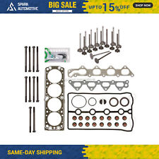 Head Gasket Set Intake Exhaust Valves Fit 98-02 Daewoo Lanos 1.6L DOHC A16 picture