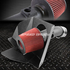 FOR 07-11 CAMRY/-16 VENZA V6 WRINKLE FINISH ALUMINUM COLD AIR INTAKE+HEAT SHIELD picture