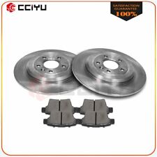 For 2005-2007 Ford Five Hundred Freestyle 3.0L Rear Brake Rotors + Ceramic Pads picture
