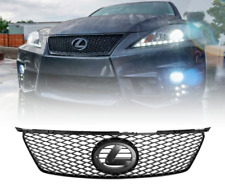 For 2006-2008 Lexus IS250/350 ISF IS-F Style Front Bumper Hood Mesh Black Grille picture