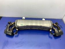 2018 - 2019 BMW M550I OEM REAR EXHAUST MUFFLER ASSEMBLY W/ VALVES & DUAL EXIT picture