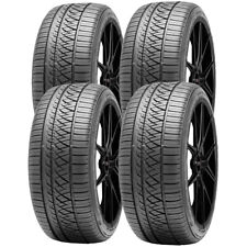 (QTY 4) 195/50R15 Falken Ziex ZE960 A/S 82V SL Black Wall Tires picture