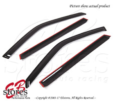 Black Tinted Out-Channel Vent Visor Deflector 4pcs For 2001-2006 Suzuki XL-7 picture