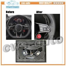 Steering Wheel Paddle Shifter Carbon Magnetic Fits for Audi TT TTRS R8 2008-2015 picture