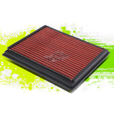 WASHABLE DROP IN PANEL PERFORMANCE AIR FILTER RED FOR VOLVO V50/S60/S40/C70 picture
