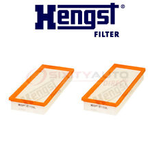 2 pc Hengst Air Filter for 2013-2017 Mercedes-Benz G63 AMG - Intake Inlet xb picture