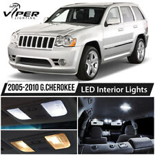 2005-2010 Jeep Grand Cherokee White LED Lights Interior Package Kit picture