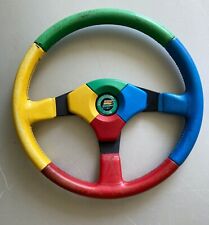 Vintage MOMO D35 BENETTON F1 Leather STEERING WHEEL  picture