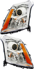 For 2010-2013 Cadillac SRX Headlight Halogen Set Driver and Passenger Side picture